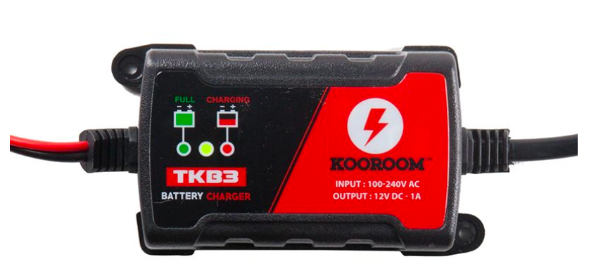 Cargador de bateria para moto kooroom tkb3